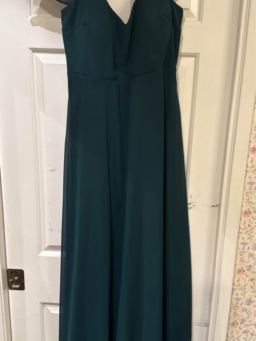 Birdy Grey Deep Teal V-Neck Bridesmaid Dress